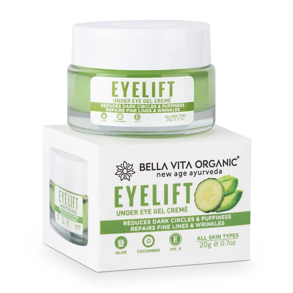 Гель-крем для шкіри навколо очей (20 г), EyeLift Under Eye Gel Creame,  Bella Vita під замовлення з Індії за 45 днів, від компанії greencard - фото 1