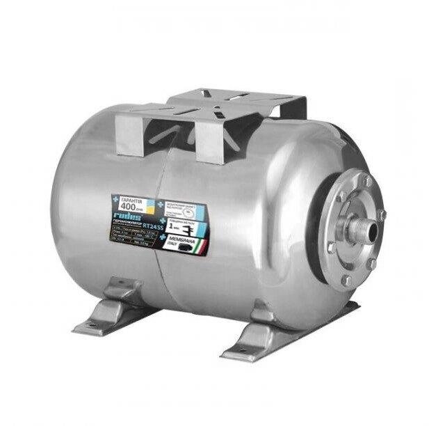 Гідроакумулятор Rudes RT 24SS на 24 літри неіржавка сталь для води бак розширювальний для водопостачання Код/Артикул 6 від компанії greencard - фото 1