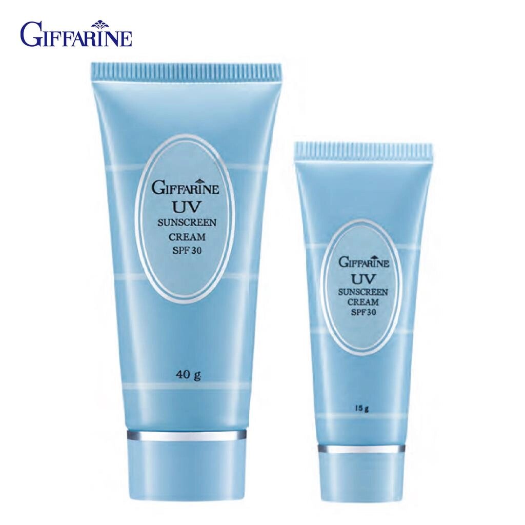 Giffarine UV Sunscreen Cream SPF 30, Високоефективний сонцезахисний крем із SPF 30, 15 г 10101 / 40 г 10102 - Thai Під від компанії greencard - фото 1