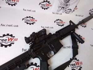 Глушник саундморотор пбс для M4; M16; sig sauer 516 patrol штурмова гвинтівка стандарт нато калібр 223 код/артикул 162