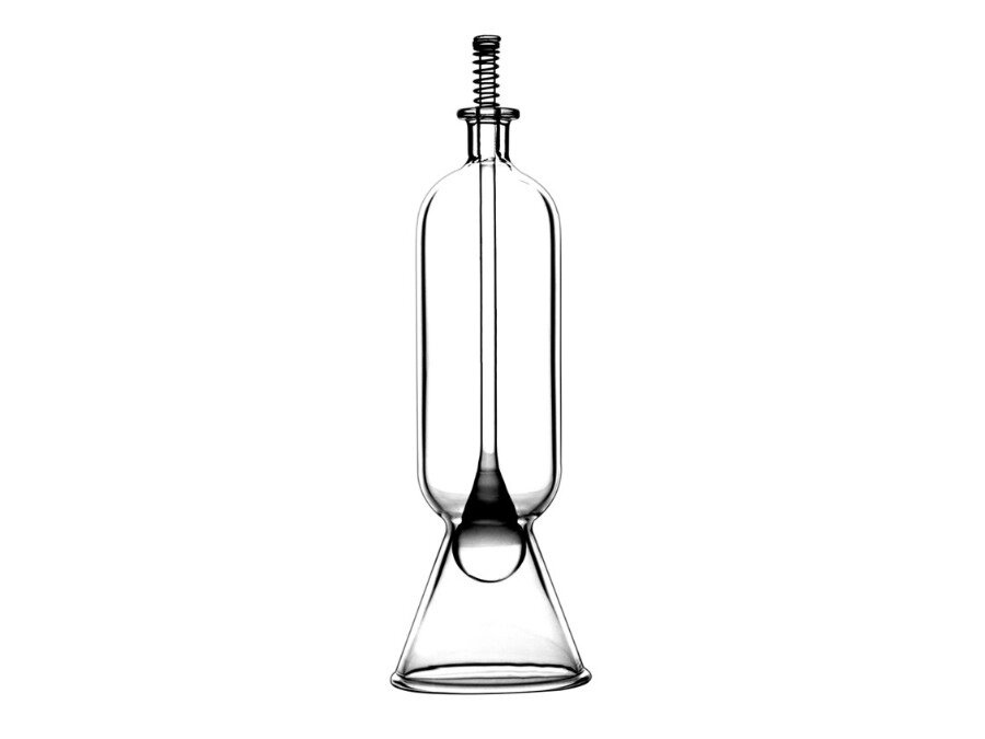 Годівниця скляна з дозатором AQUA-TECH Elegance Glass Feeder Cylinder Код/Артикул 7 AT-EGFC Код/Артикул 7 AT-EGFC від компанії greencard - фото 1