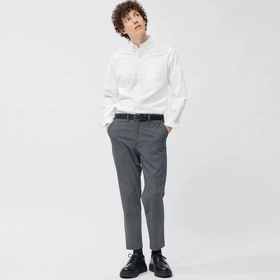 GU by Uniqlo Еластичні штани до щиколотки стандартної довжини від 67,0 до 71 см. під замовлення з Японії за 30 днів, від компанії greencard - фото 1