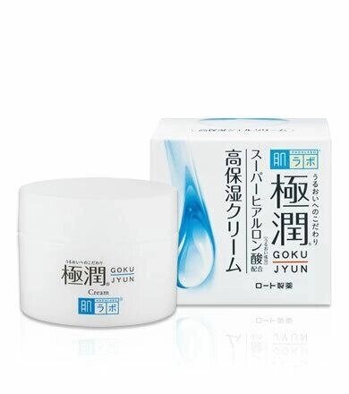 HADA LABO Gokujyun Moist Cream зволожуючий крем із гіалуроновою кислотою, 50 гр. під замовлення з Японії за 30 днів, від компанії greencard - фото 1