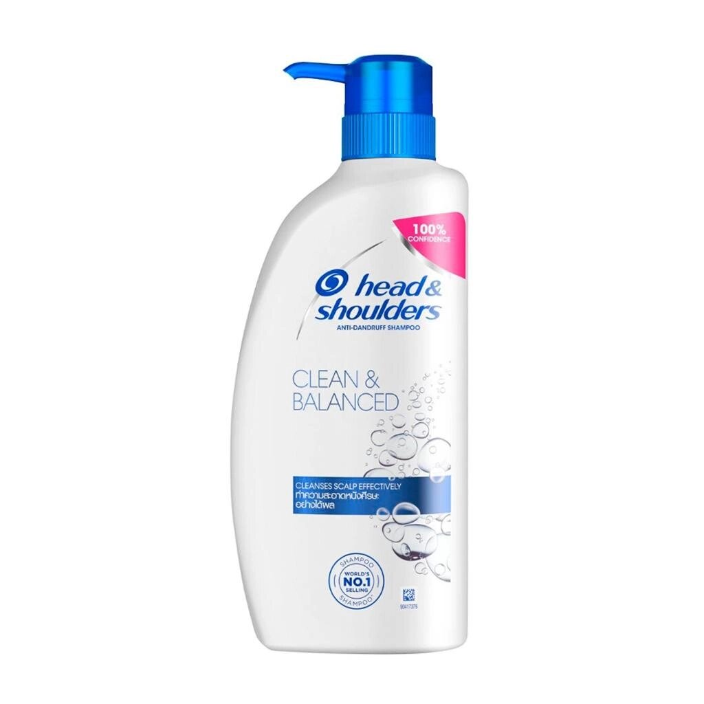 HEAD & SHOULDERS Чистий та збалансований шампунь проти лупи 370 мл. Під замовлення з Таїланду за 30 днів, доставка від компанії greencard - фото 1