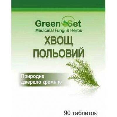 Хвощ польовий таблетки Кремнієвий захист 90 шт Код/Артикул 194 15-004 від компанії greencard - фото 1