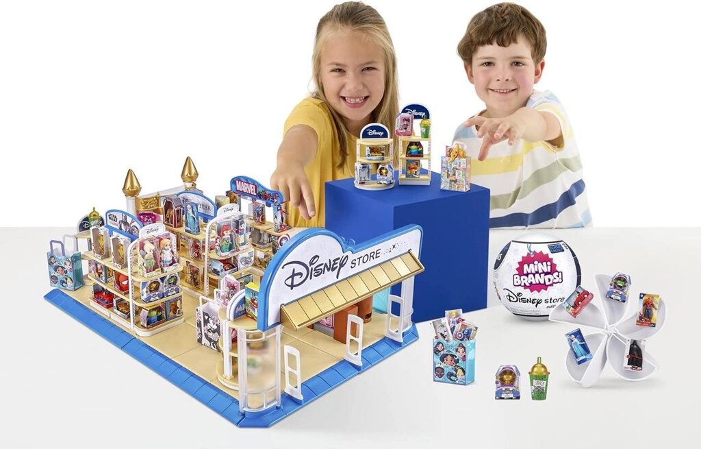 Ігровий набір 5 Surprise Mini Brands Disney Toy Store від Zuru Код/Артикул 75 688 від компанії greencard - фото 1