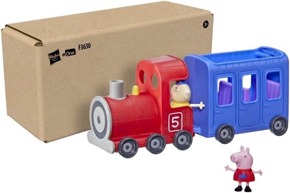 Ігровий набір Hasbro Peppa Pig Miss Rabbits Train Код/Артикул 75 1100 Код/Артикул 75 1100 Код/Артикул 75 1100 від компанії greencard - фото 1