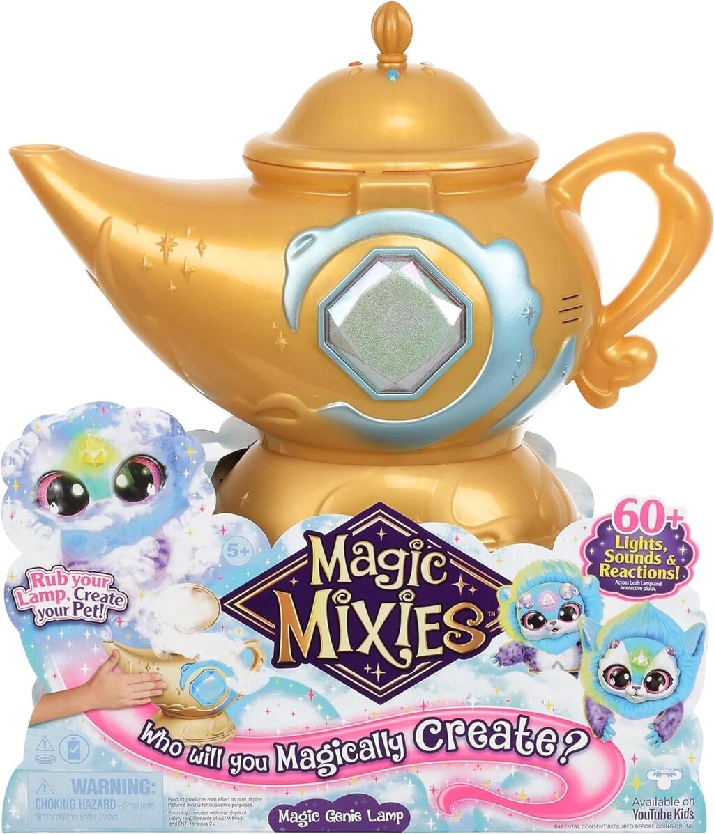 Ігровий набір Magic Mixies Magic Genie Lamp . Чарівна лампа блакитна Код/Артикул 75 1184 Код/Артикул 75 1184 від компанії greencard - фото 1