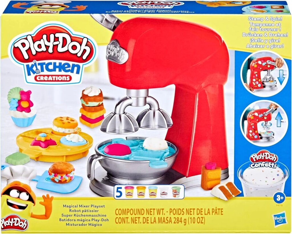 Ігровий набір Play-Doh Kitchen Creations Magical Mixer Код/Артикул 75 981 Код/Артикул 75 981 Код/Артикул 75 981 від компанії greencard - фото 1