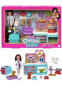 Ігровий набір Челсі, ветеринарна клініка. Barbie Chelsea Pet Vet Playset Код/Артикул 75 343 Код/Артикул 75 343