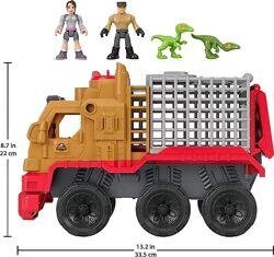 Imaginext Jurassic World. Грузовик з динозаврами - парк юрського періоду Код/Артикул 75 13 Код/Артикул 75 13 від компанії greencard - фото 1