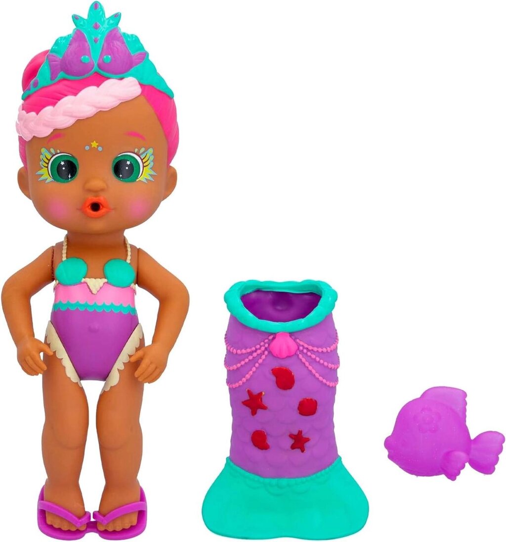 IMC Toys Bloopies Mermaid Mermaid Tail Sunny русалка із знімним хвостом Код/Артикул 75 1062 Код/Артикул 75 1062 від компанії greencard - фото 1