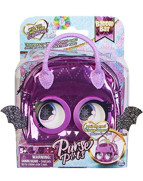 Інтерактивний гаманець Purse Pets Micros Baddie Bat Stylish Small Код/Артикул 75 53 Код/Артикул 75 53 Код/Артикул 75 53 від компанії greencard - фото 1