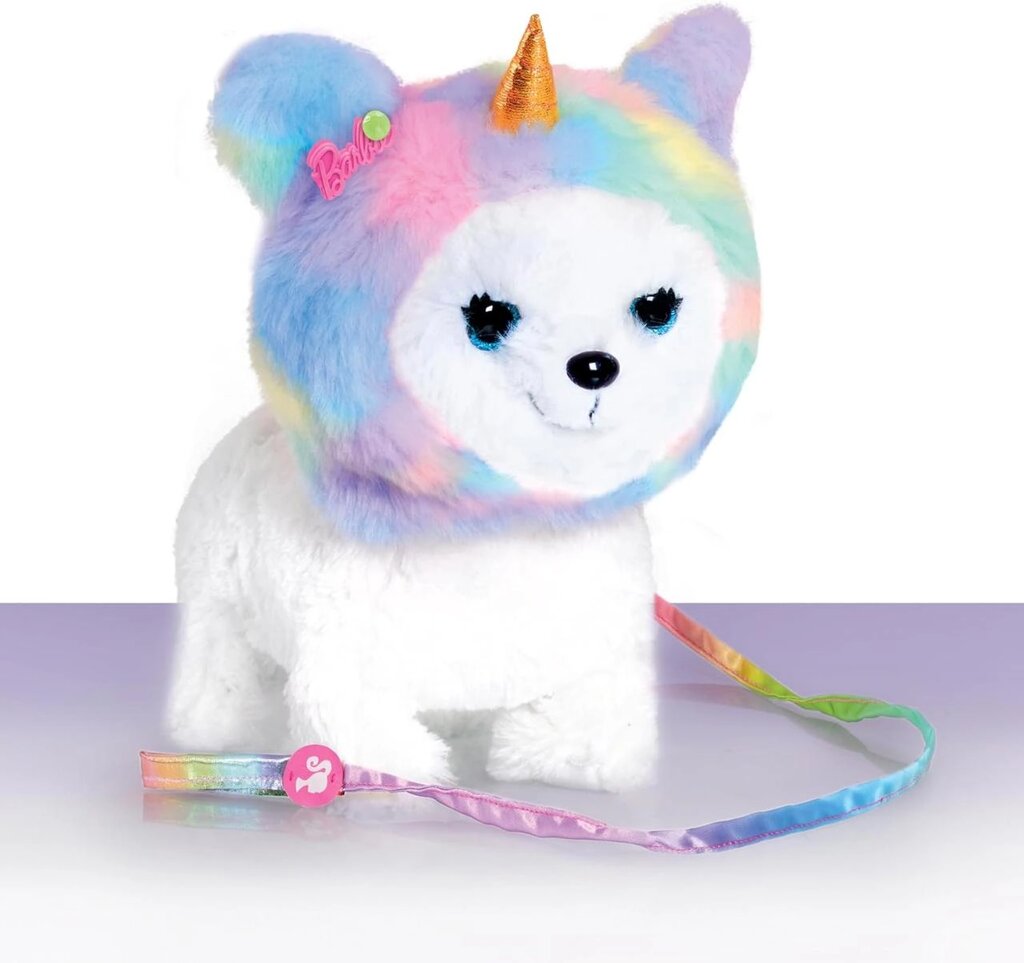 Інтерактивний песик єдиноріжка Barbie Walking Puppy Unicorn Hat Just Play Код/Артикул 75 959 Код/Артикул 75 959 від компанії greencard - фото 1