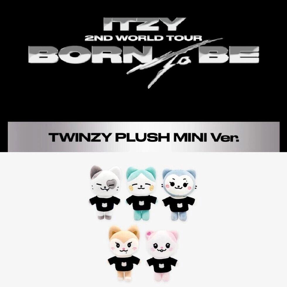 Itzy 2nd World Tour BORN TO BE in Seoul TWINZY Plush Mini ver. під замовлення з кореї 30 днів доставка безкоштовна від компанії greencard - фото 1