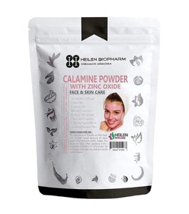 Каламін із оксидом цинку: порошкова маска (100 г), Calamine Powder With Zinc Oxide, Heilen Biopharm Під замовлення з