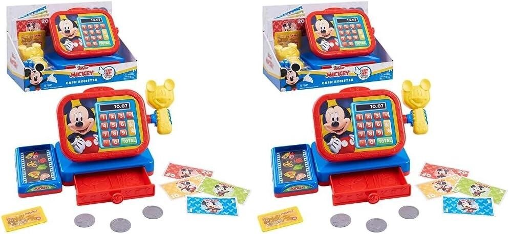 Касовий апарат Disney Junior Mickey Mouse Funhouse з реалістичними звуками Код/Артикул 75 540 Код/Артикул 75 540 від компанії greencard - фото 1
