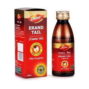 Касторове масло (100 мл), Castor Oil, Dabur Під замовлення з Індії 45 днів. Безкоштовна доставка.