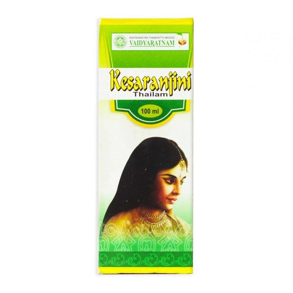 Кесаранжіні Тайлам: від випадання волосся (100 мл), Kesaranjini Thailam,  Vaidyaratnam Під замовлення з Індії 45 днів. від компанії greencard - фото 1