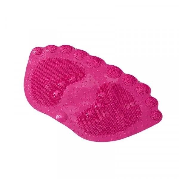 Килимок для ванної у вигляді ступнів рожевий Код/Артикул 5 0633-2 від компанії greencard - фото 1