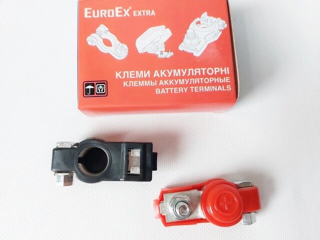 Клеми акумулятора Ланос (EuroEx) NC-TC883 Код/Артикул 30 6275 від компанії greencard - фото 1