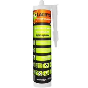 Клей акриловий Lacrysil Рідкі Цвяхи прозорий 0.28 кг доставка безкоштовна