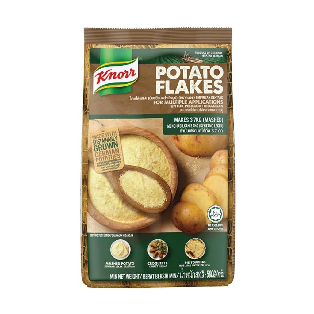 Knorr Картопляні пластівці, на 3,7 кг (Пюре), 500 х 1/3 шт. Під замовлення з Таїланду за 30 днів, доставка безкоштовна від компанії greencard - фото 1
