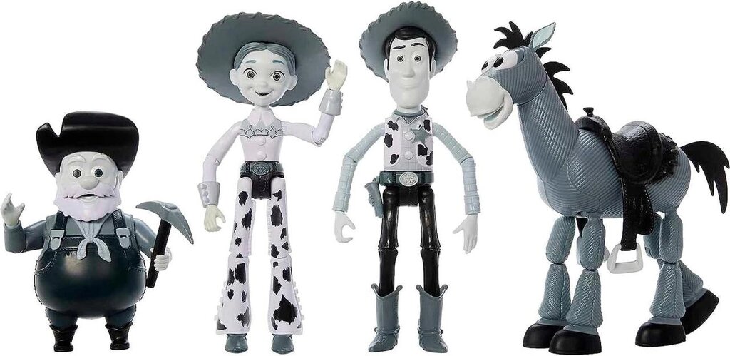 Колекційний набір Mattel Disney та Pixar Toy Story. Woody, Jessie, Bullseye Код/Артикул 75 1169 Код/Артикул 75 1169 від компанії greencard - фото 1