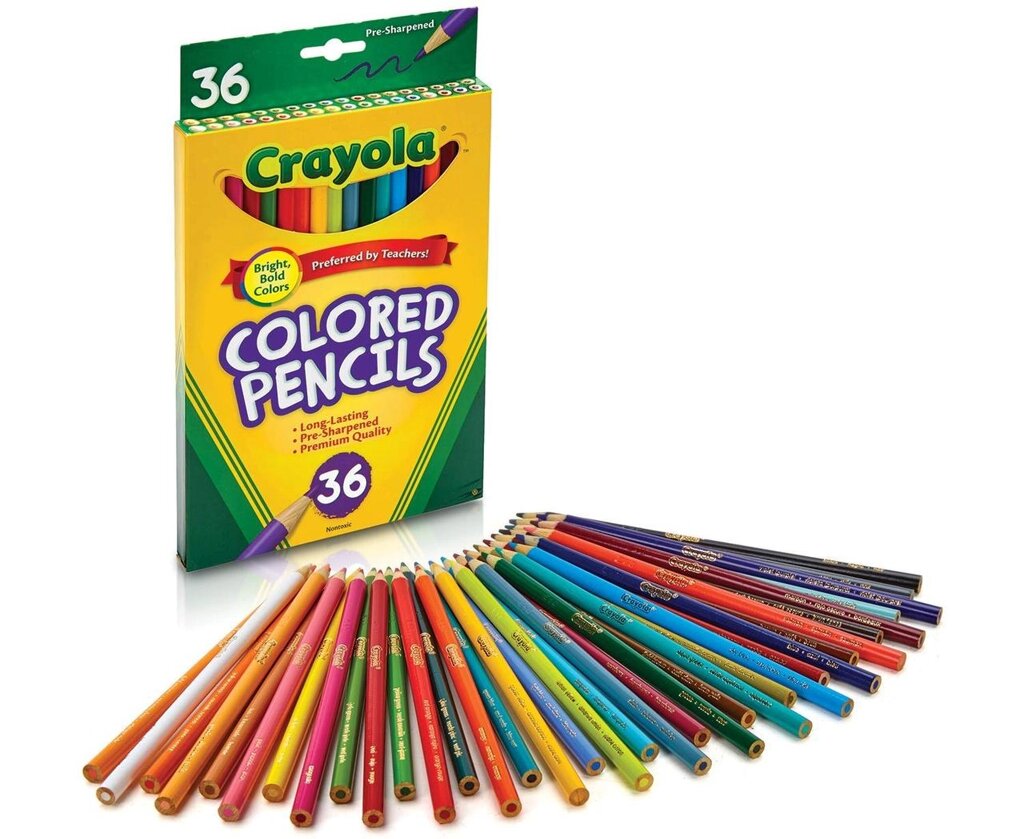 Кольорові олівці CRAYOLA COLORMAX, 36 шт. Код/Артикул 75 2001012 від компанії greencard - фото 1