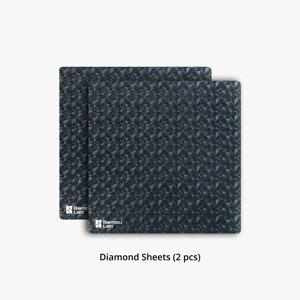 Комплект із двох текстурованих плівок Diamond Sheets для 3D-принтерів Bambu Lab X1 & P1 Series, A1 (FAP018) Код/Артикул