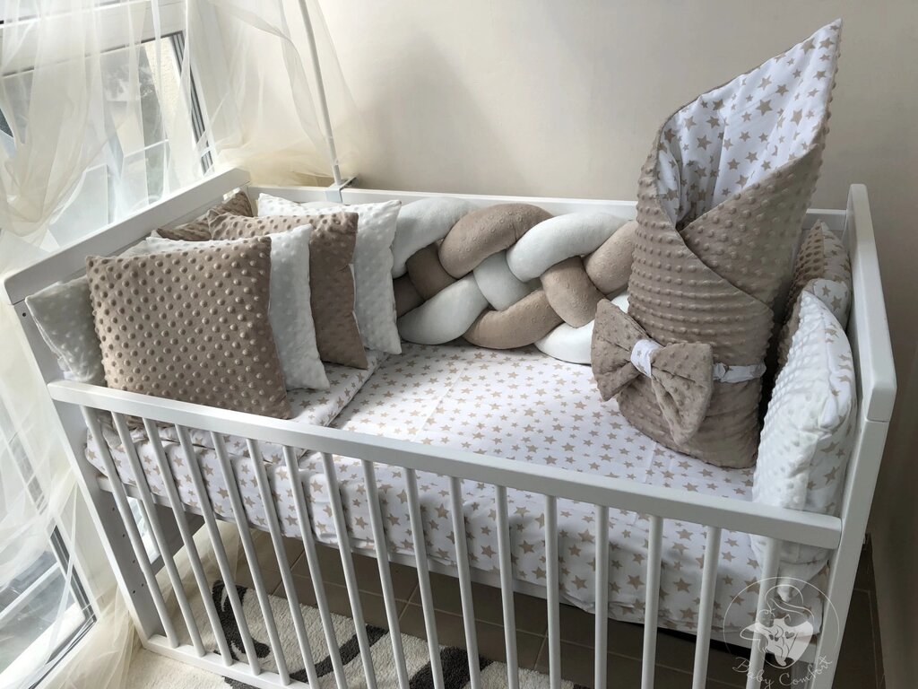 Комплект постільної білизни Baby Comfort Elegance коричневий Код/Артикул 15 ВС-El06 від компанії greencard - фото 1