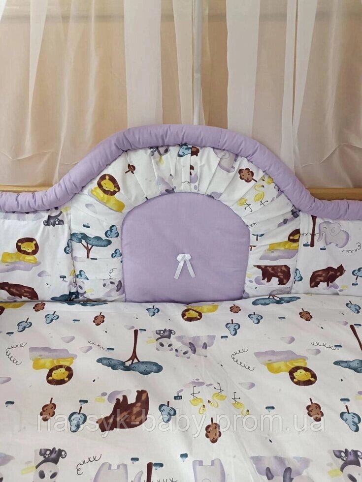 Комплект в дитяче ліжечко Африка Код/Артикул 41 КДЛ002 від компанії greencard - фото 1