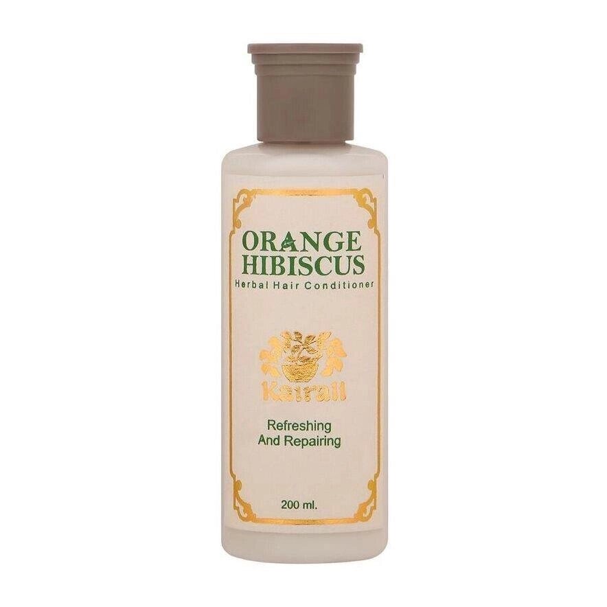 Кондиціонер для волосся з Апельсином та Гібіскусом (200 мл), Orange Hibiscus Herbal Hair Conditioner,  Kairali Під від компанії greencard - фото 1