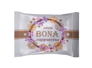 Цукерка BONA капучіно Chocco Via вагова 1000г (213936) Код/Артикул 45 213936