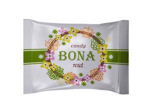 Цукерка BONA горіх Chocco Via вагова 1600г (213941) Код/Артикул 45 213941
