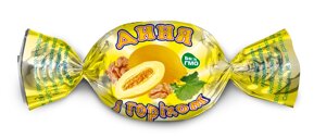 Цукерка Диня з горіхом 1000г АМЕТИСТ ПЛЮС артикул 213830 Код/Артикул 45 213830