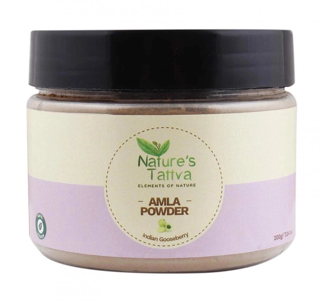 Косметичний порошок Амли (200 г), Amla Powder,  Nature's Tattva Під замовлення з Індії 45 днів. Безкоштовна доставка. від компанії greencard - фото 1