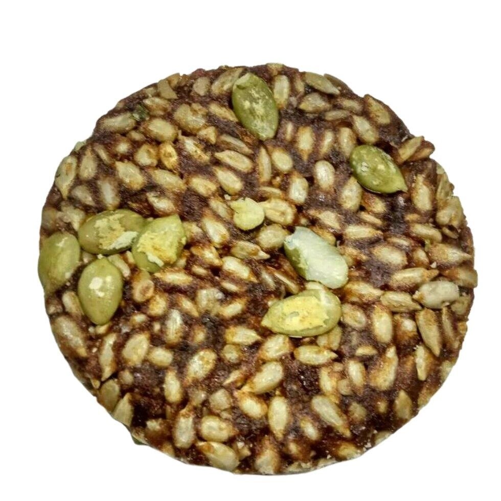 Козинаки з насінням соняшнику та гарбуза (шт).  RAW Код/Артикул 199 від компанії greencard - фото 1