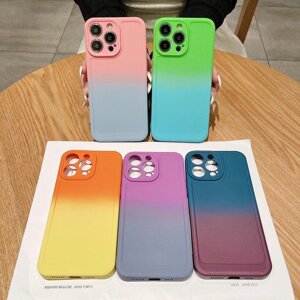 Барвисті чохоли з ТПУ для iPhone 15, 14, 13, 12 Pro Max, Samsung S24 S23 S22 S21 FE A15 A54 A34 A52 A53 A33 A13 Redmi