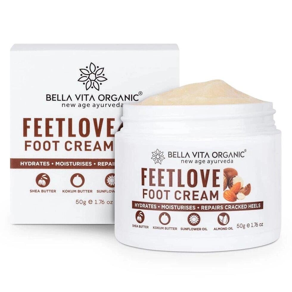 Крем для ніг (50 г), Feetlove Foot Cream,  Bella Vita Під замовлення з Індії 45 днів. Безкоштовна доставка. від компанії greencard - фото 1