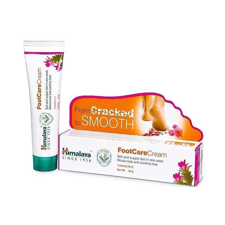 Крем для ніг із Куркумою (50 г), Foot Care Cream,  Himalaya Під замовлення з Індії 45 днів. Безкоштовна доставка. від компанії greencard - фото 1