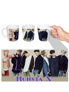 Кружка чашка MONSTA X Код/Артикул 65 монстаХ02