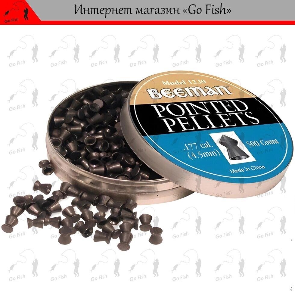 Кулі Beeman Pointed Pellets 4.5 мм, 0.55 м, 500шт Код/Артикул 48 від компанії greencard - фото 1