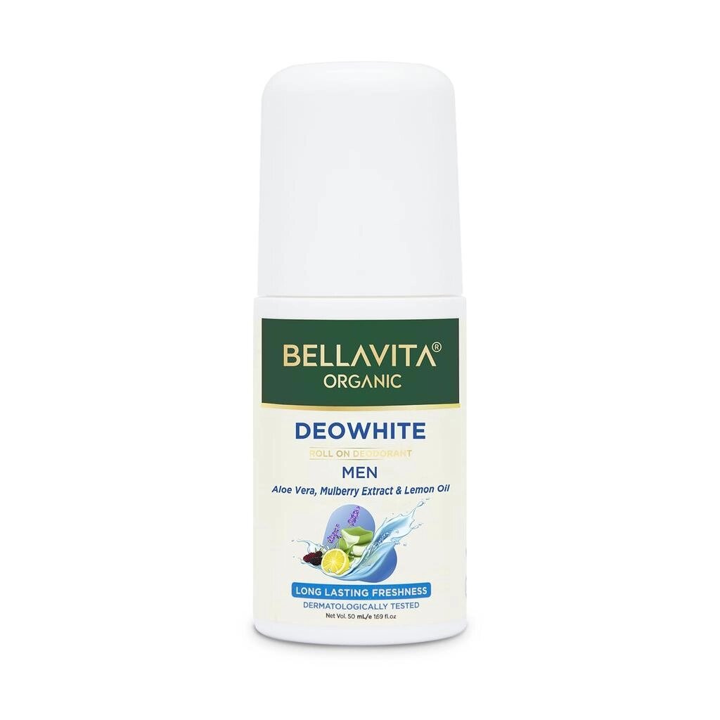 Кульковий дезодорант для чоловіків (50 мл), Deowhite Roll On Deodorant Men,  Bella Vita під замовлення з Індії за 45 від компанії greencard - фото 1