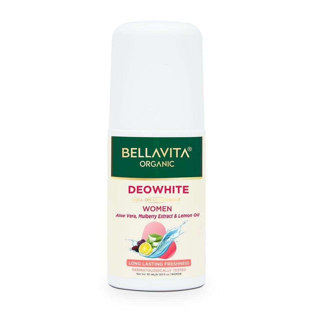 Кульковий дезодорант для жінок (50 мл), Deowhite Roll On Deodorant Women,  Bella Vita під замовлення з Індії за 45 від компанії greencard - фото 1