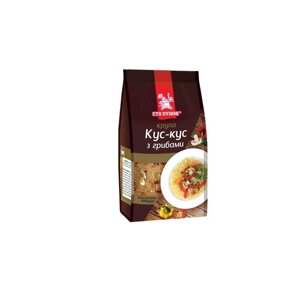 Кус-кус з грибами, Сто Пудів, 400г Код/Артикул 9