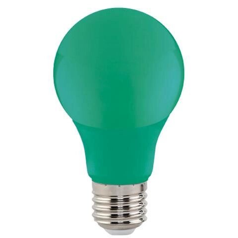Лампа Діодна "SPECTRA" 3W E27 A60 (зелена) Код/Артикул 149 001-017-0003-041 від компанії greencard - фото 1