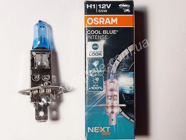 Лампа H1 55W 12V P14,5s CBN 5000K (Osram) 64150CBN-01B Код/Артикул 30 4188 від компанії greencard - фото 1