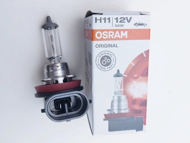 Лампа H11 55W 12V PGJ19-2 (Osram) 64211 Код/Артикул 30 4175 від компанії greencard - фото 1