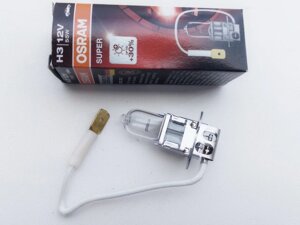 Лампа H3 55W 12V PK22s Super+30%Osram) 64151 SUP Код/Артикул 30 4183